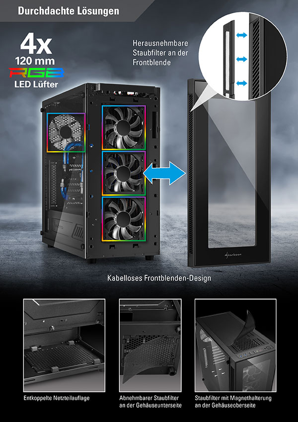 Gamer PC Lüfter System Gamer PC Lüfter System