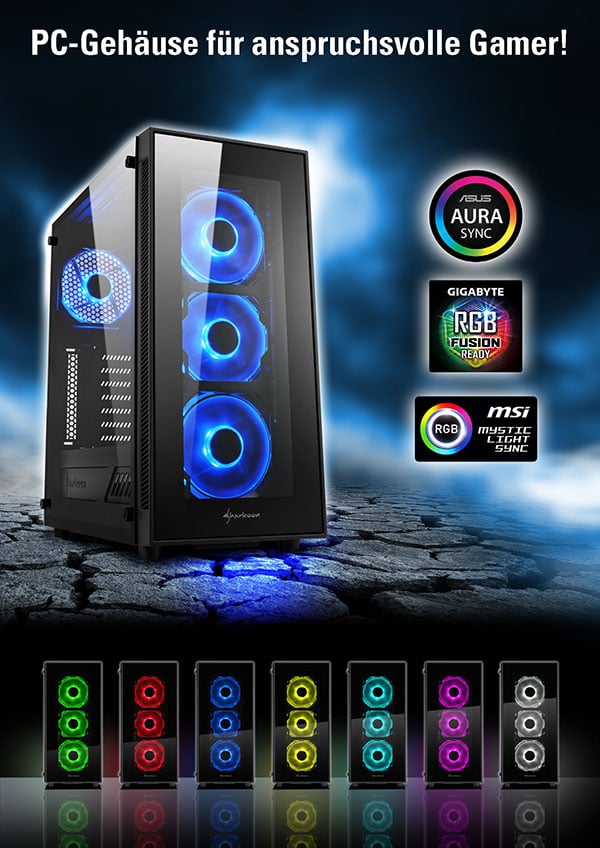 PC Gehäuse für anspruchsvolle Gamer PC Gehäuse für anspruchsvolle Gamer